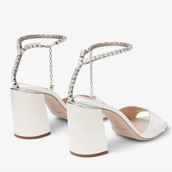 Jimmy Choo Saeda Sandal Block Heel 85 - Picture 5 of 5
